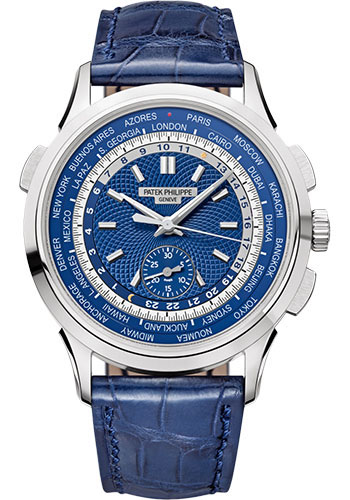 Buy Patek Philippe 5930G-010 World Time Chronograph with Blue Dial