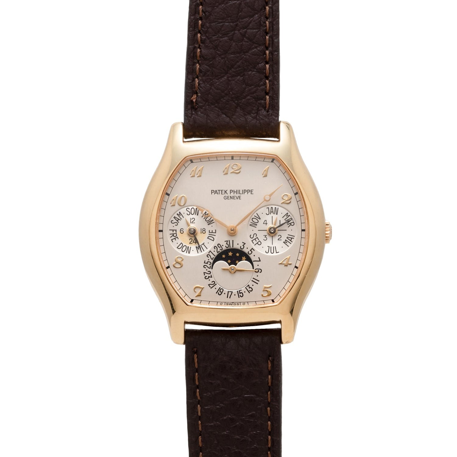 Patek Philippe 5040J Perpetual Calendar: A Luxurious 18K Yellow Gold Timepiece