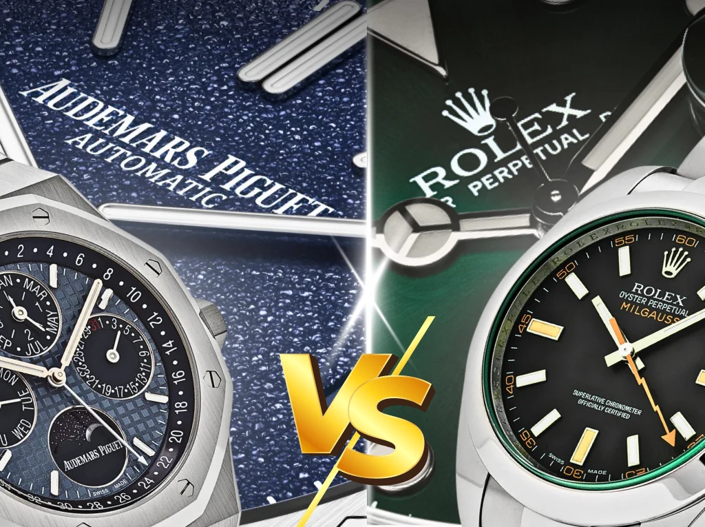 Audemars Piguet or Rolex: A Comprehensive Guide to Luxury Watch Differences