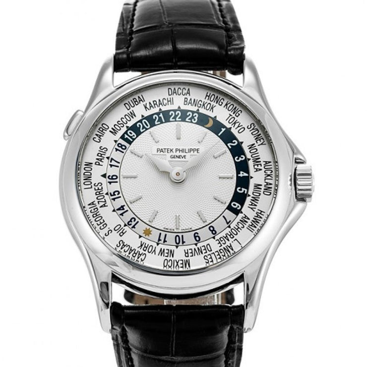 Buy Patek Philippe 5110G: Best Deals on Pre-Owned White Gold World Time Watches