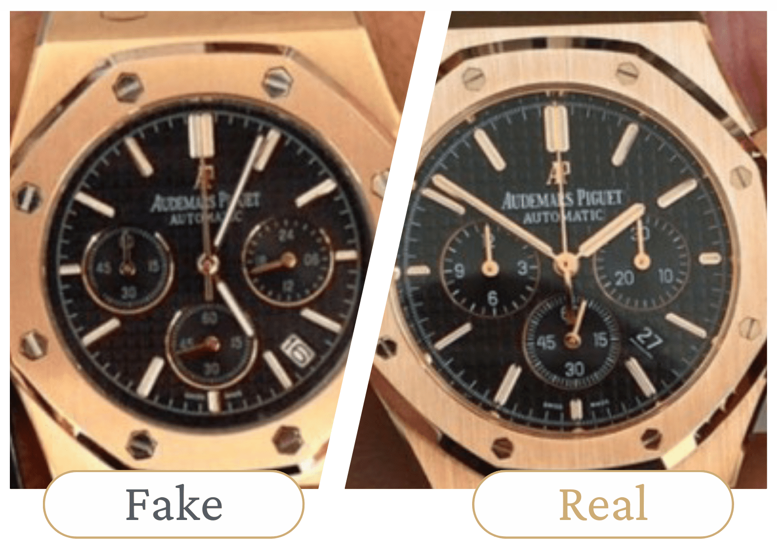 Audemars Piguet: Fake vs Real - Key Features to Identify Authenticity