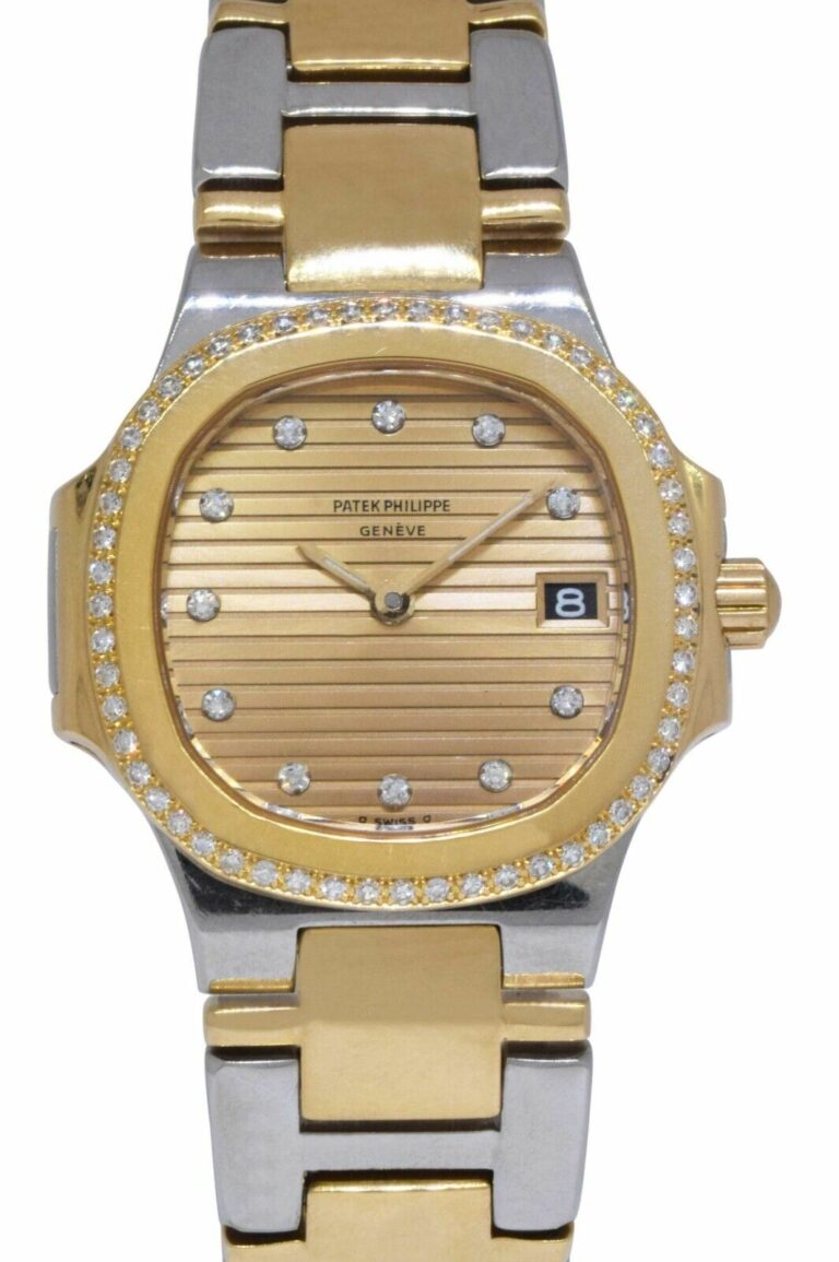 Buy Yellow Gold Patek Philippe Nautilus Watches: Authentic Luxury Timepieces