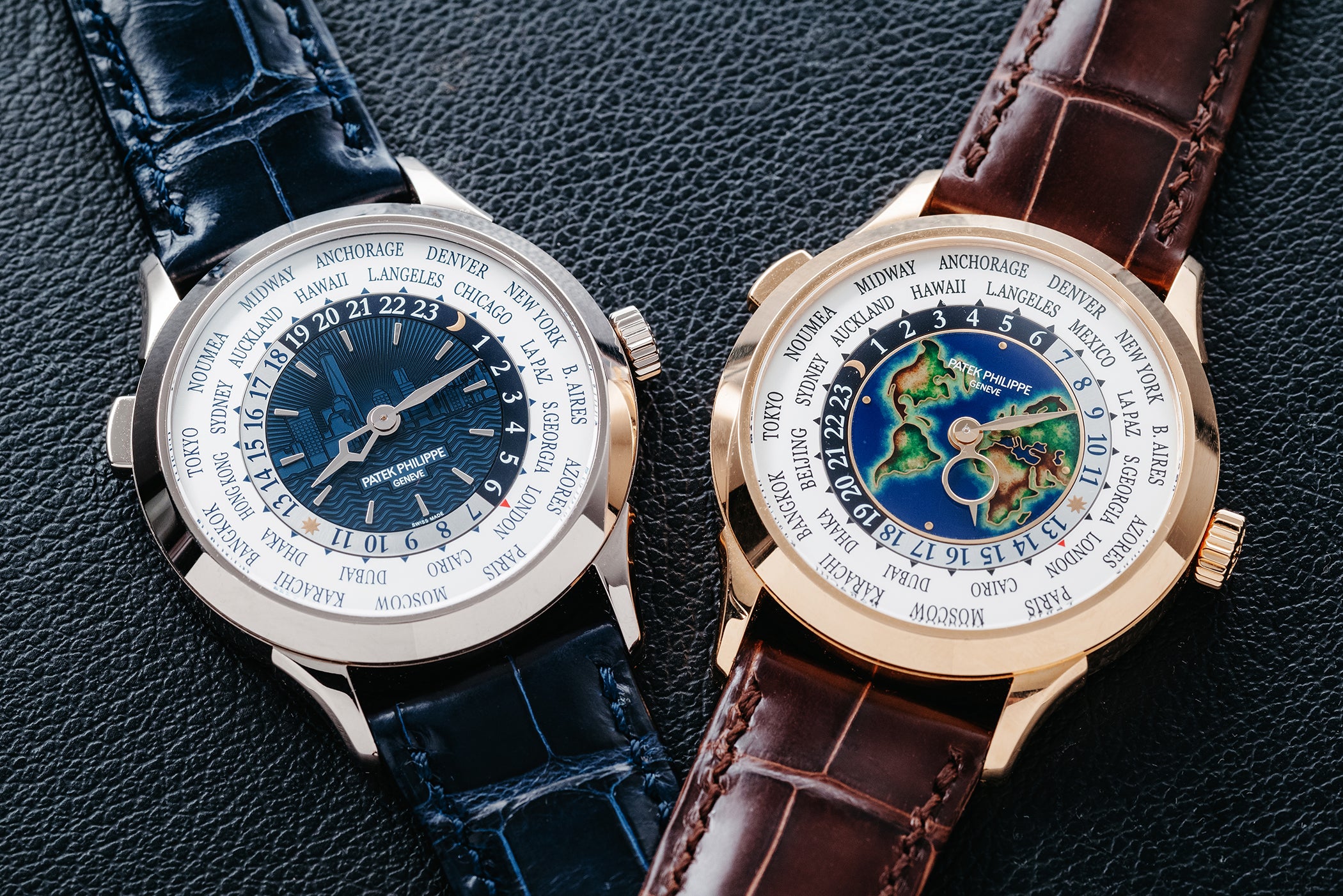 Explore the Patek Philippe World Time Watch Collection for Global Travelers