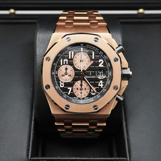 Audemars Piguet Royal Oak Rose Gold Chronograph: A Timeless Investment Piece