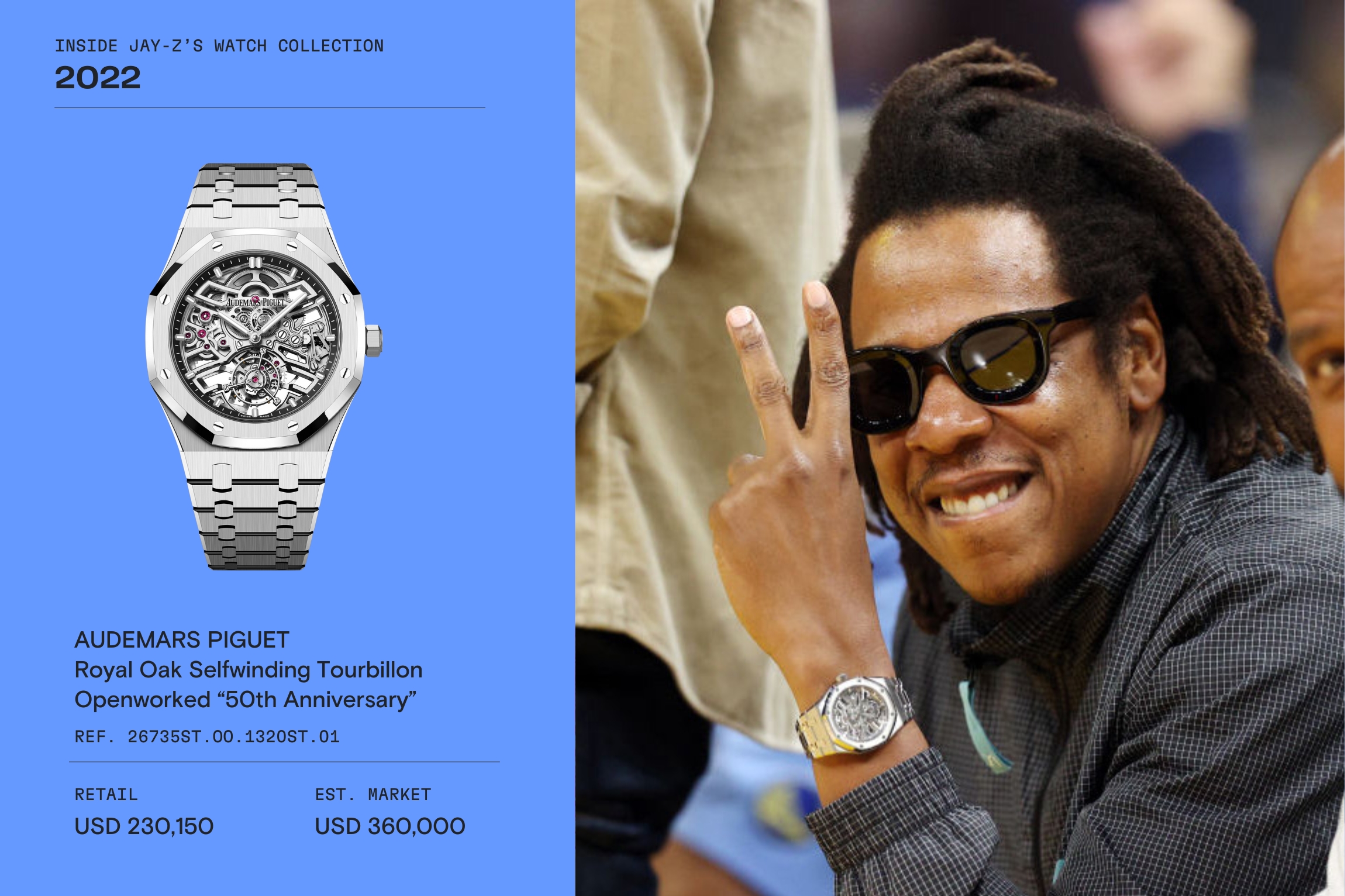 Discover Jay-Z's Audemars Piguet Watches: A Peek Into His High-End Collection