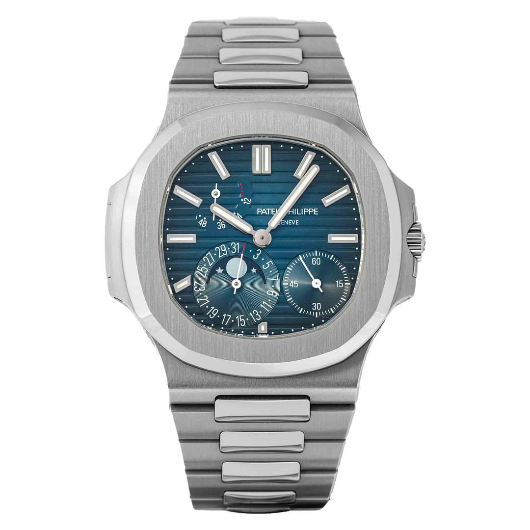 Patek Philippe 5712/1A: Buy Nautilus Jumbo Moonphase Watch at Best Prices