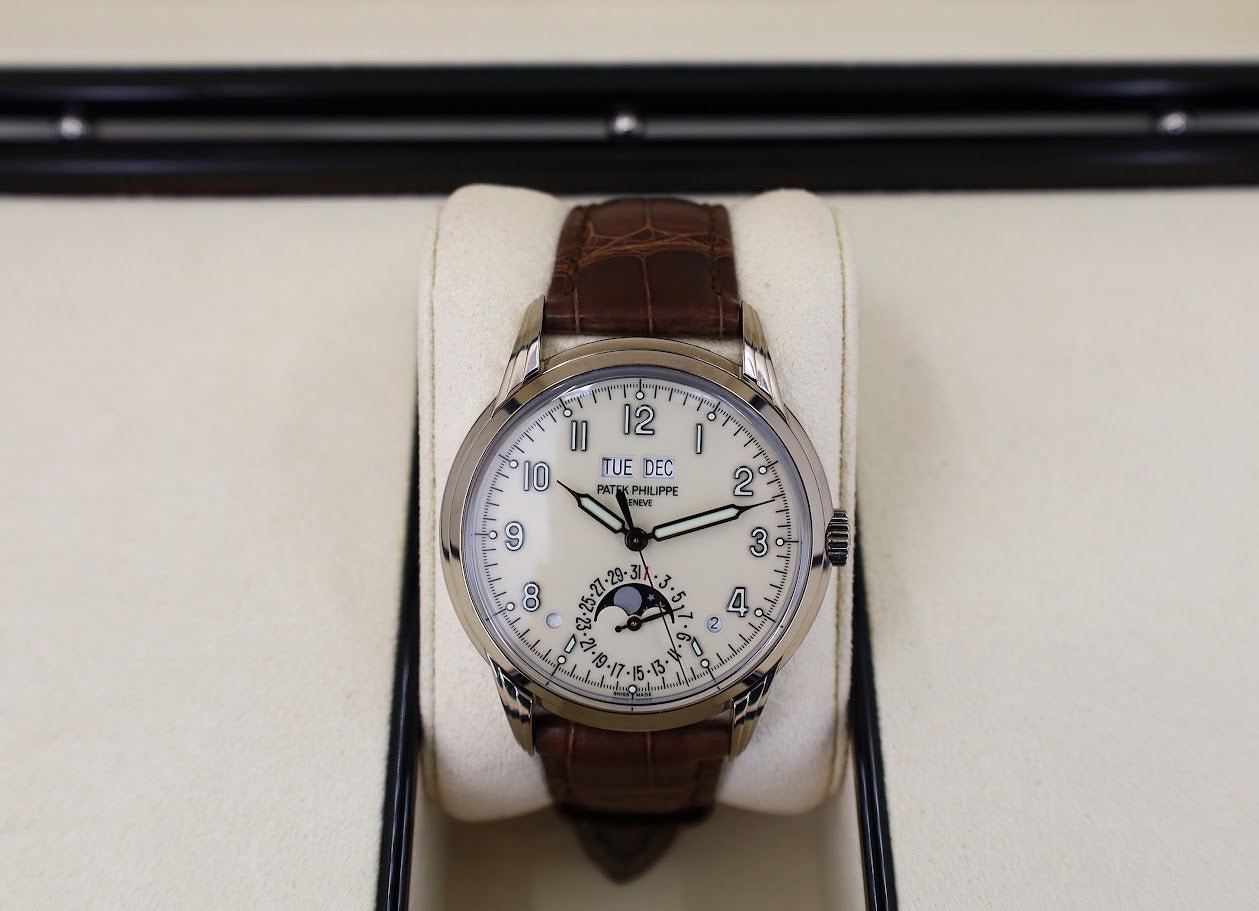 Patek Philippe 5320G Review: Luxury Perpetual Calendar Watch in White Gold