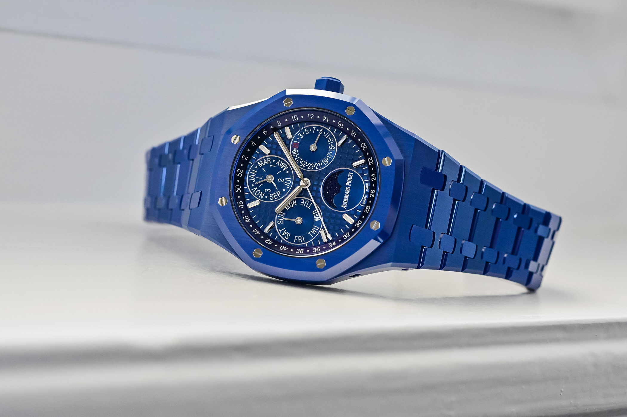 Explore the Iconic Blue Ceramic Audemars Piguet Royal Oak Watches