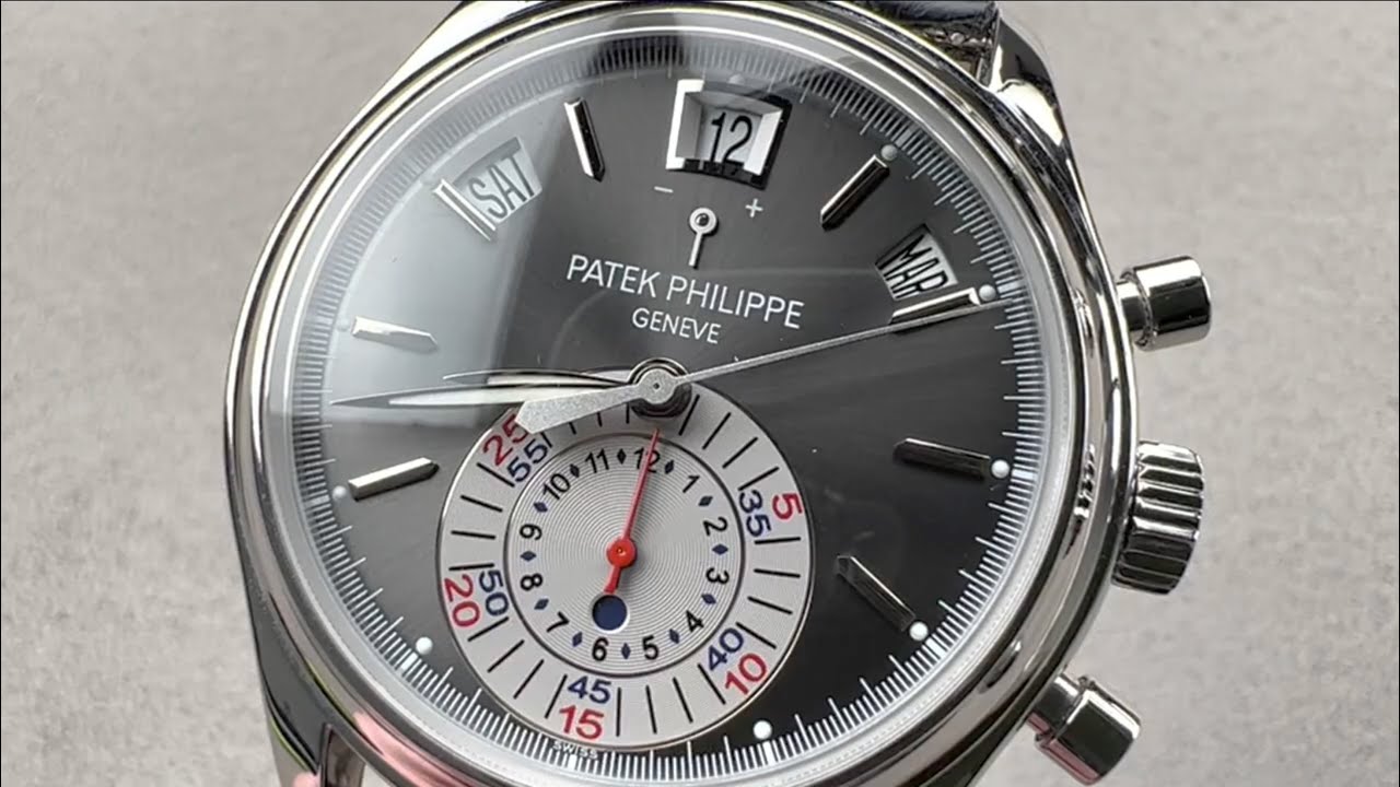 Patek Philippe 5960P: Platinum Annual Calendar Chronograph Watch Review