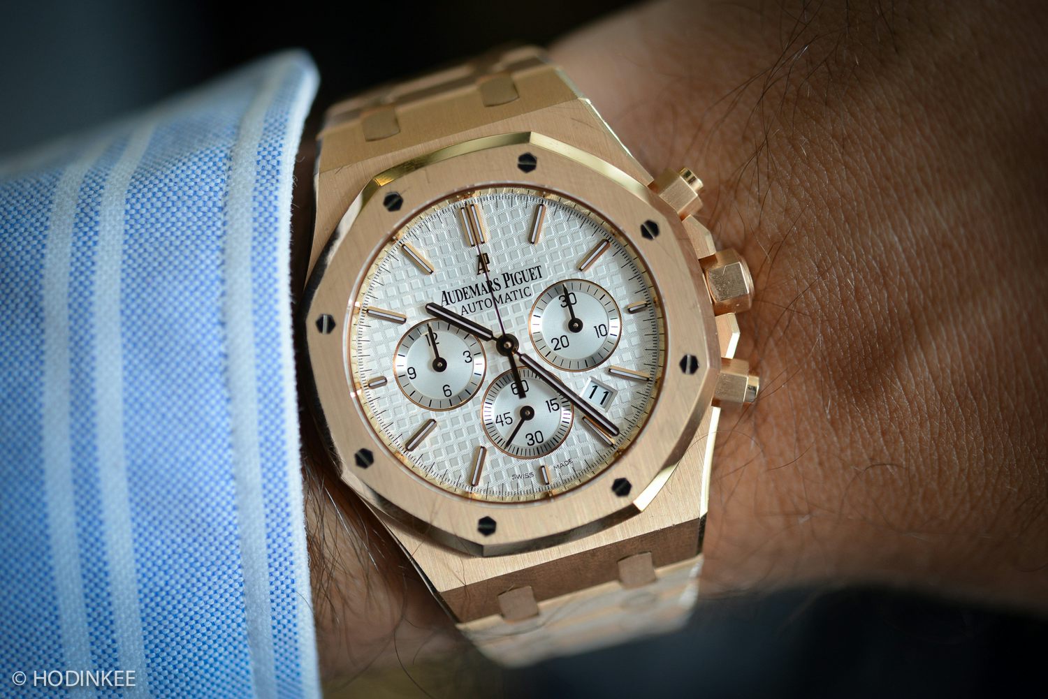 Audemars Piguet Royal Oak Gold Dial Review: Luxury and Precision Combined