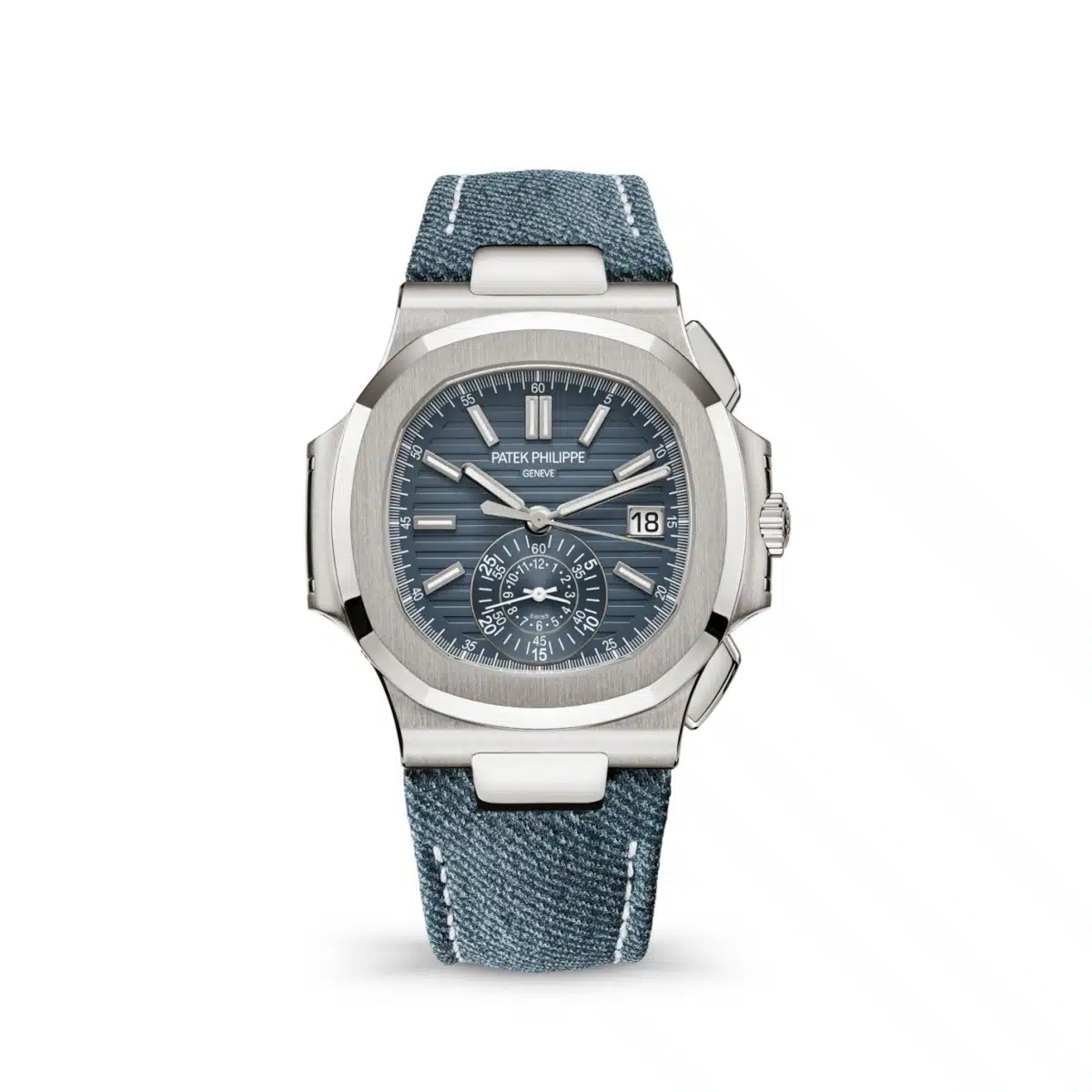 patek philippe nautilus with leather strap