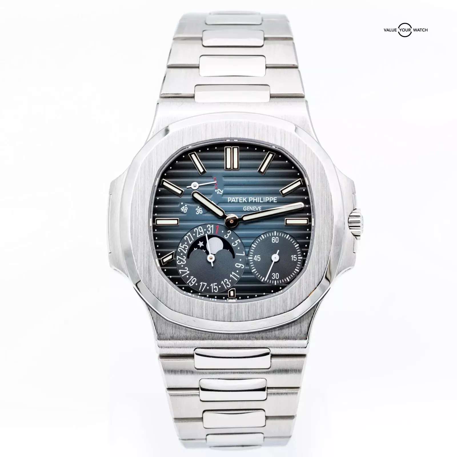 Patek Philippe 5712/1A: Buy Nautilus Jumbo Moonphase Watch at Best Prices