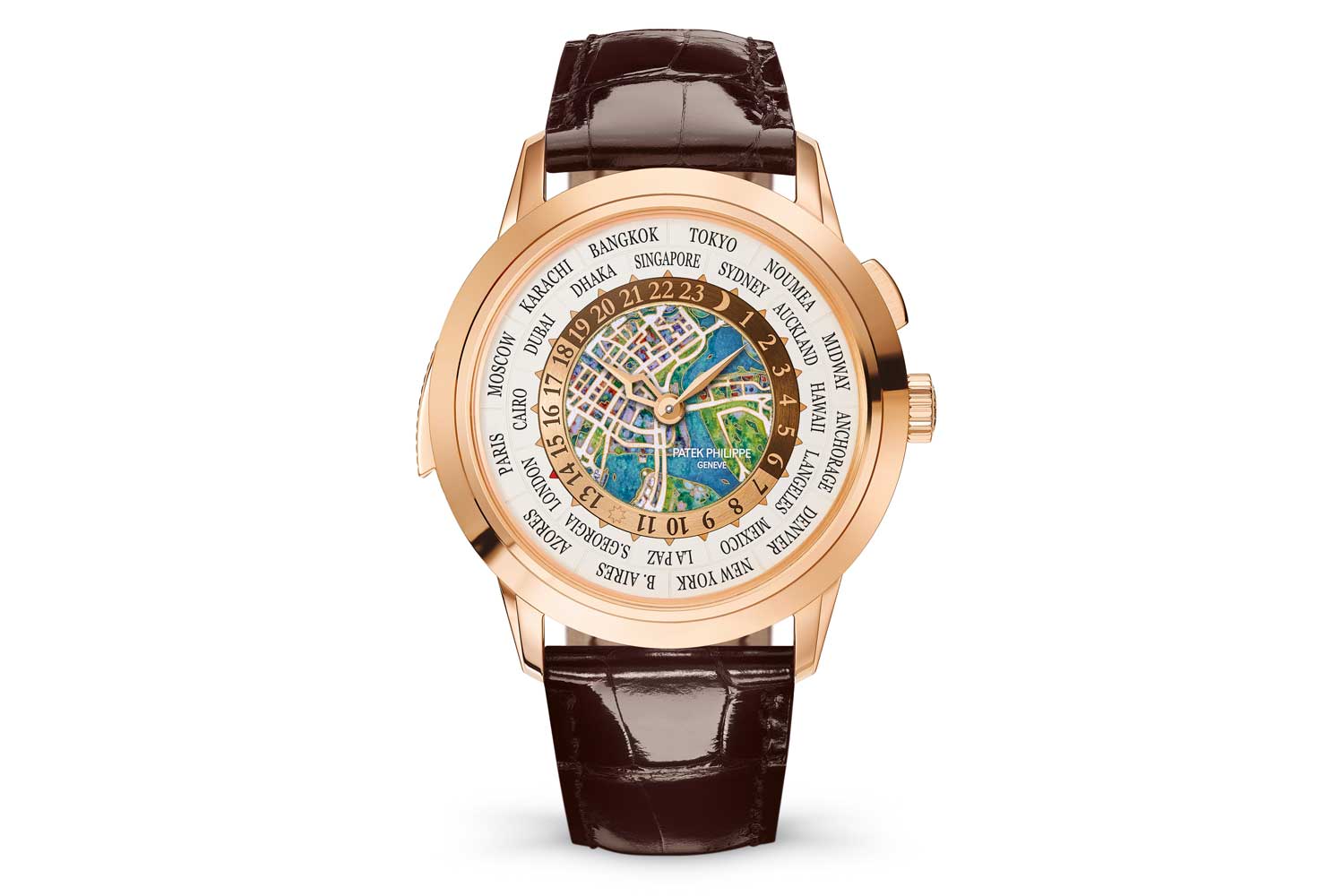 Discover the Patek Philippe World Timer Watch: 24 Time Zones at a Glance