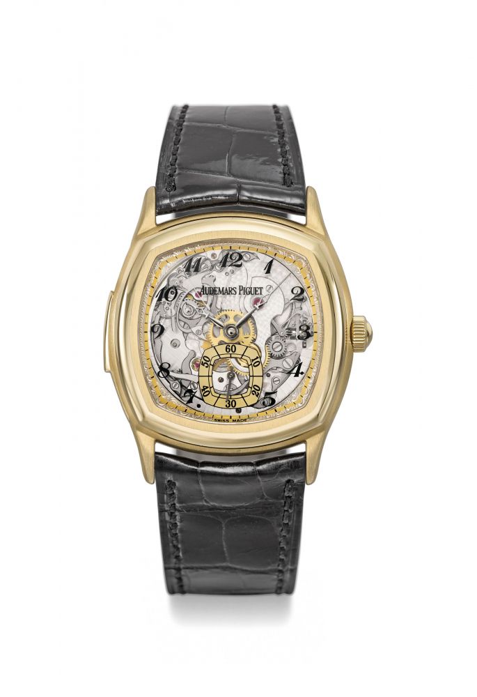 John Schaeffer Audemars Piguet: A Rare 1990s Cushion-Shaped Minute Repeater