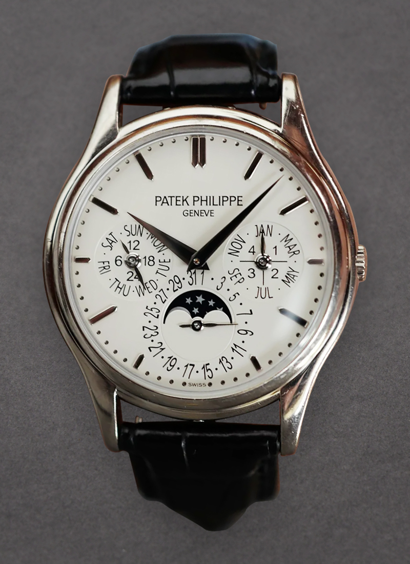 Patek Philippe 5140G Perpetual Calendar in White Gold – Authentic Pre-Owned