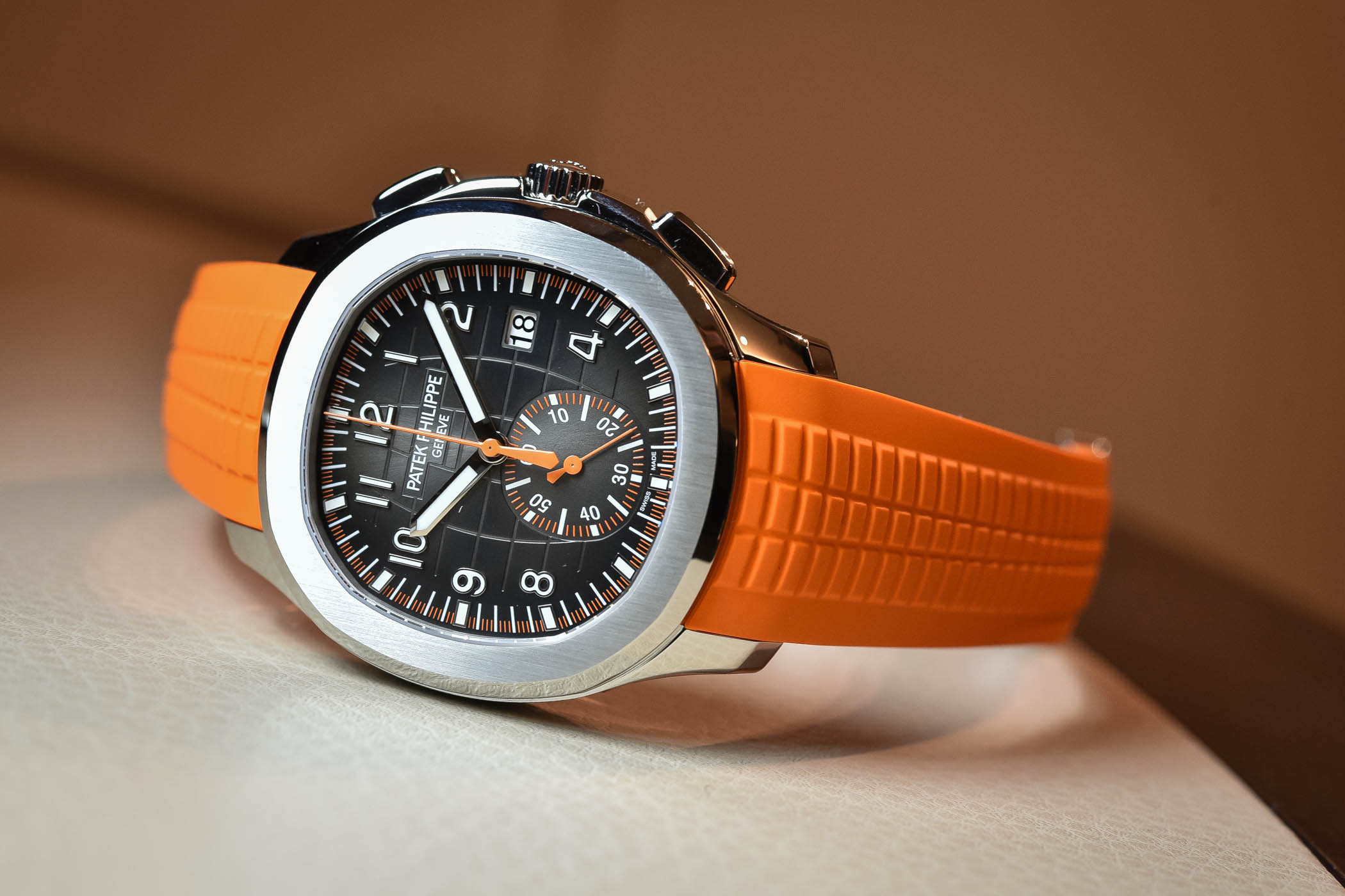 Patek Philippe Orange Band Watches: A Bold Choice for Luxury Chronographs