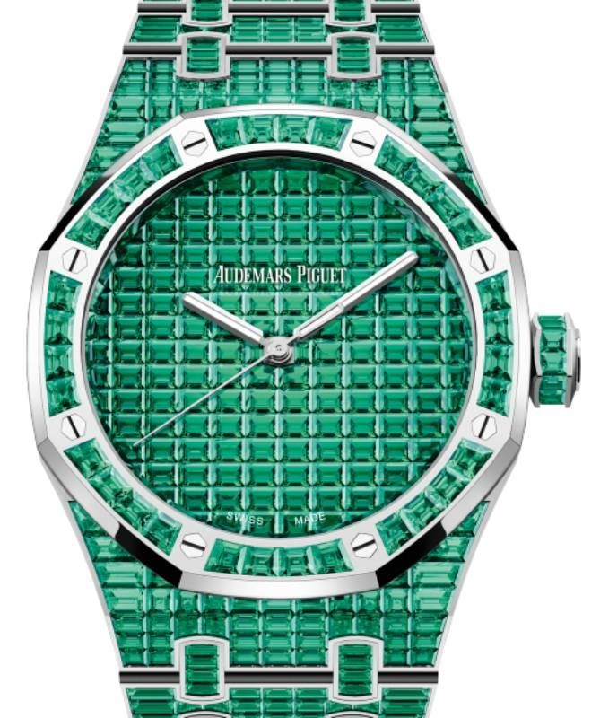 Audemars Piguet Royal Oak Emerald: The Ultimate Luxury Watch with Baguette Emeralds