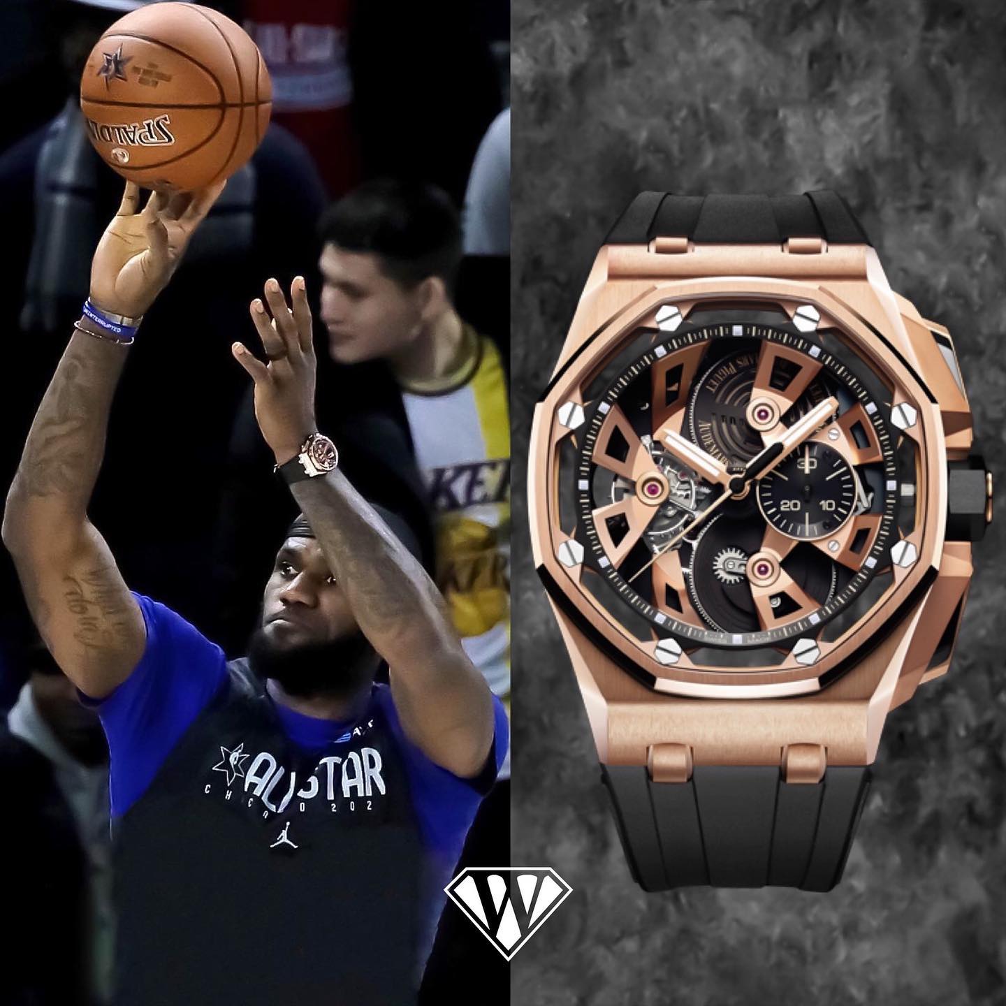 LeBron James x Audemars Piguet: The Exclusive 25th Anniversary Royal Oak Offshore Watch