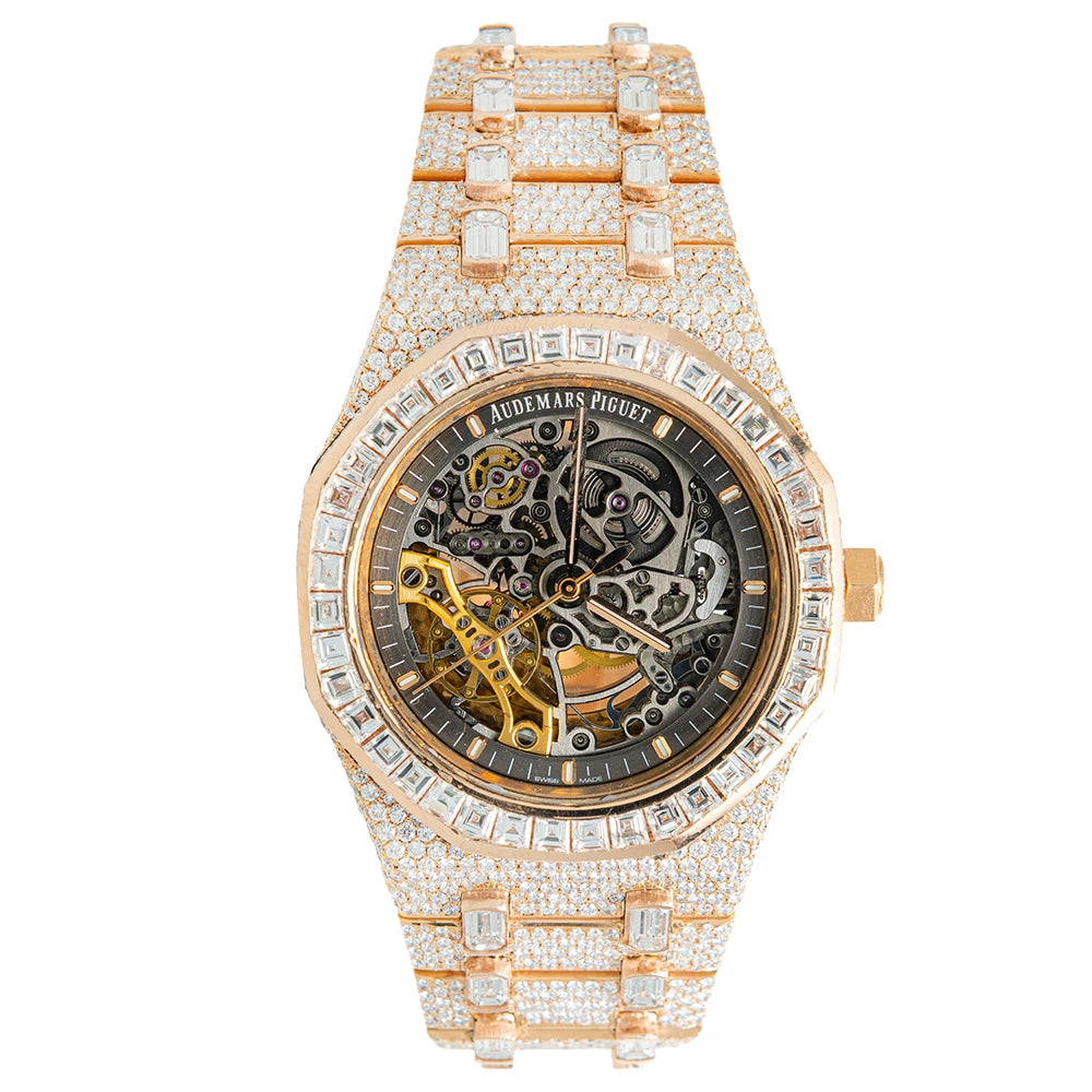 Discover the Audemars Piguet Skeleton Iced Out Watch Collection