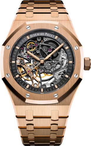 Audemars Piguet 15407OR.OO.1220OR.01: The Ultimate Luxury Watch with Double Balance Wheel & Openworked Design