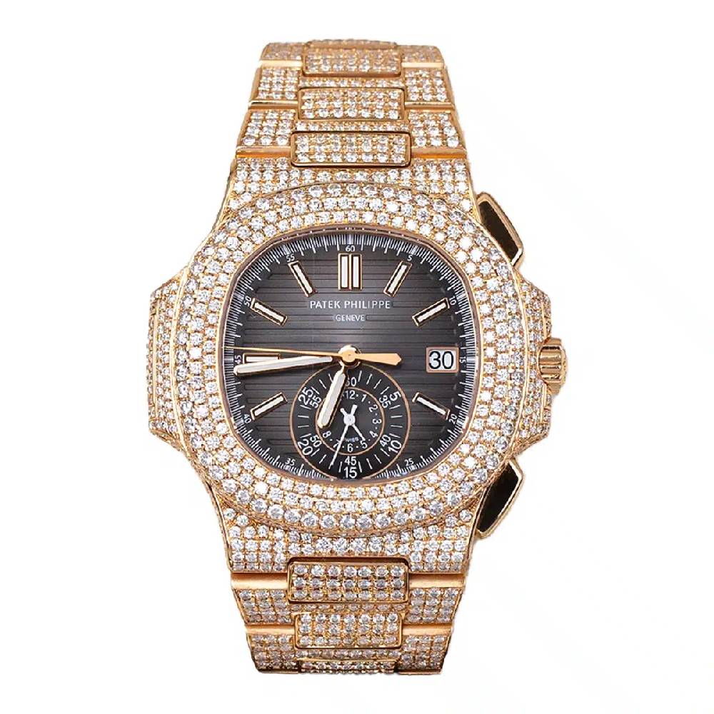 Iced Out Patek Philippe Watch Collection: Exquisite Diamond Luxury Timepieces