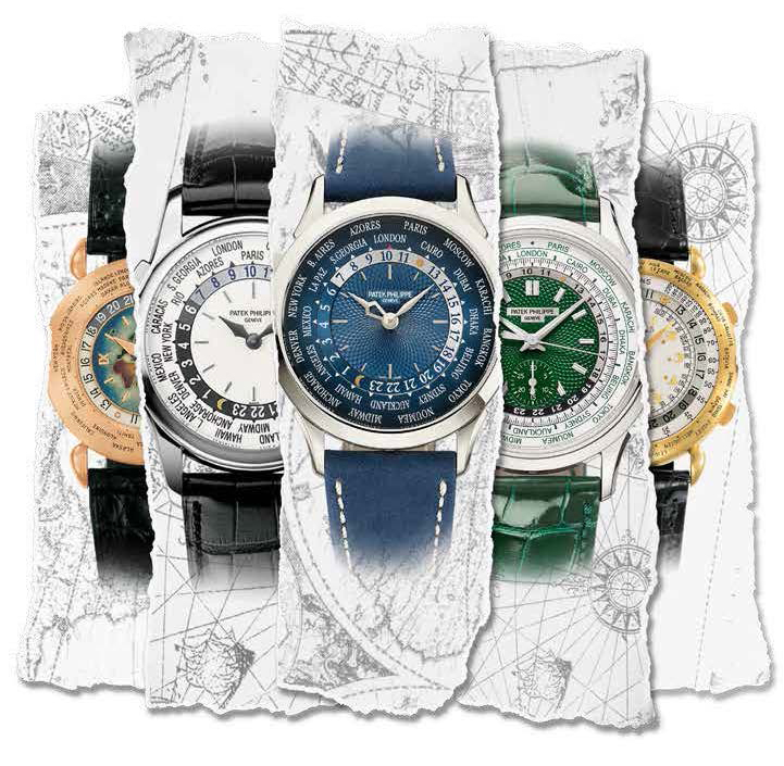 Explore the Patek Philippe World Time Watch Collection for Global Travelers