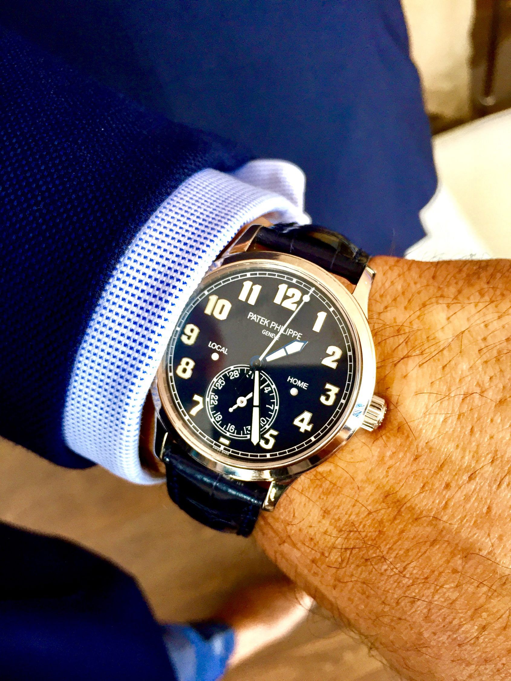 Patek Philippe 5524G Review: The Ultimate Calatrava Pilot Travel Time Watch