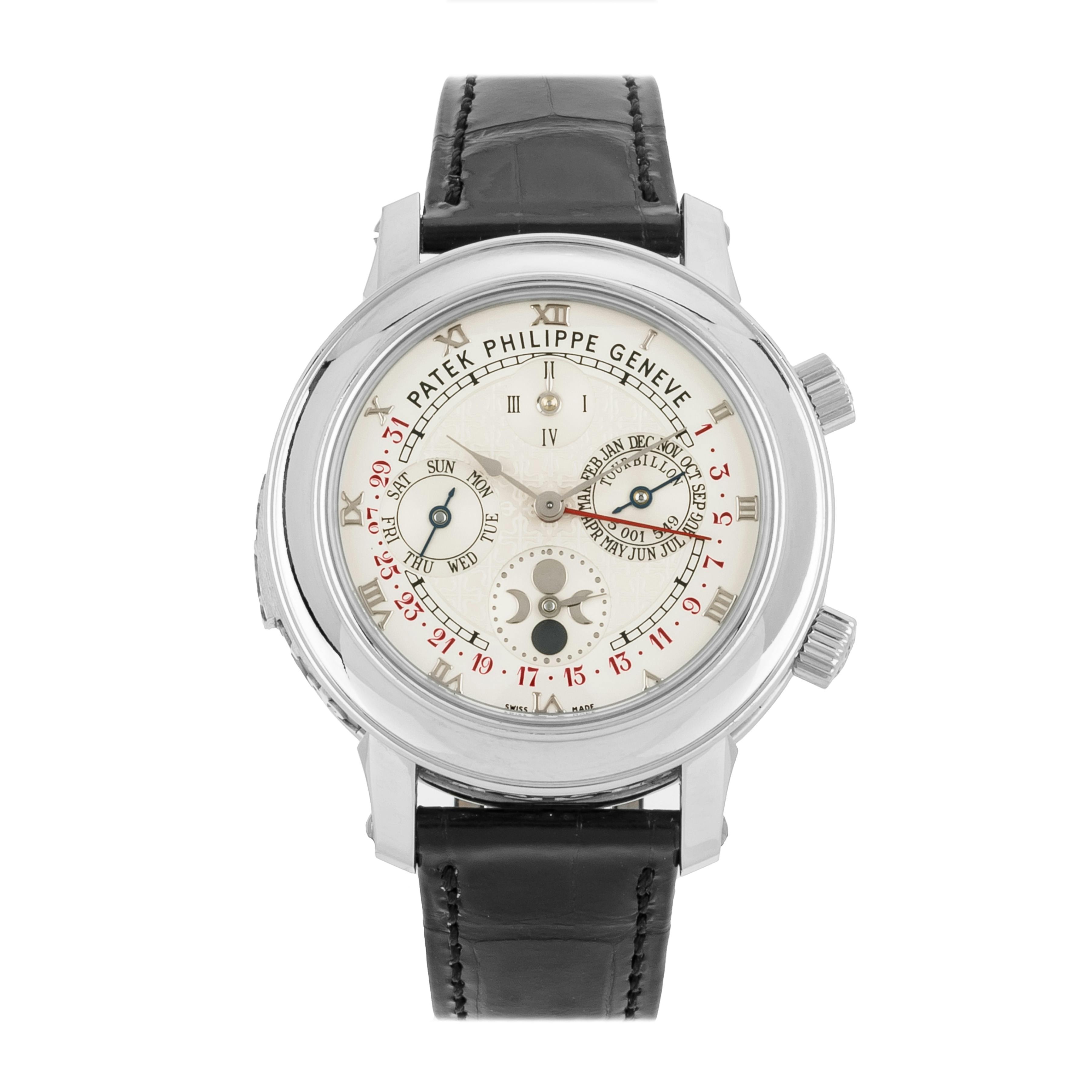 Pre-Owned 5002P Patek Philippe Sky Moon Tourbillon: A Rare Find in Luxury Watches