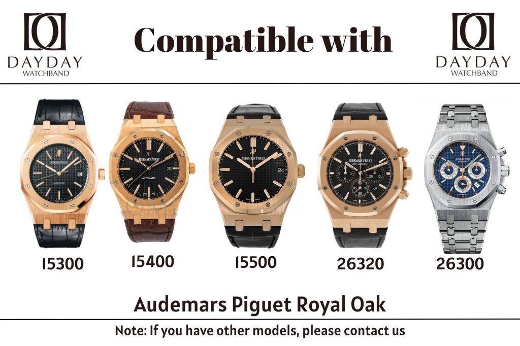 Upgrade Your Audemars Piguet Royal Oak with a Premium Leather Band