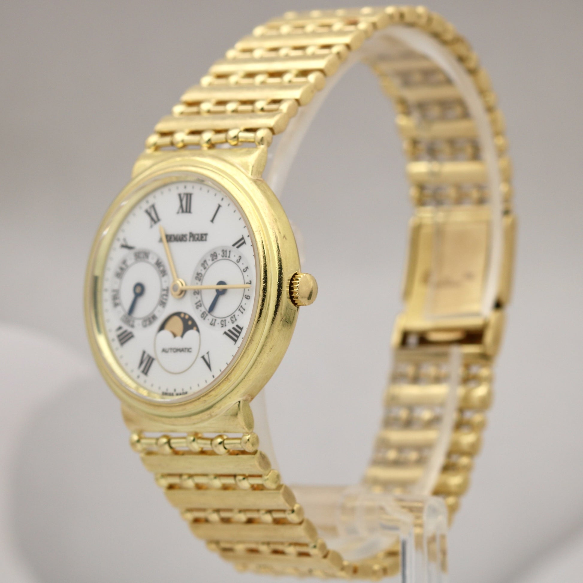 Audemars Piguet Bamboo Watch: Classic 18K Gold Luxury Timepiece