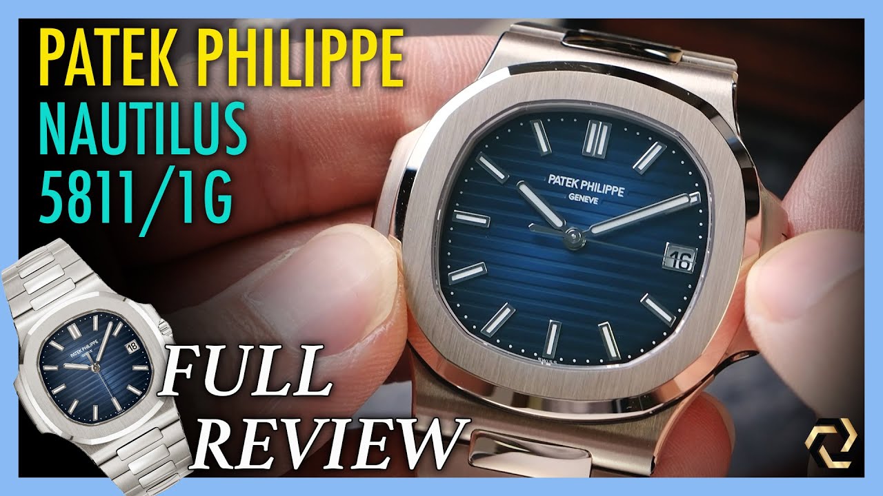 Discover the Patek Philippe 5811 Nautilus: A Masterpiece in White Gold