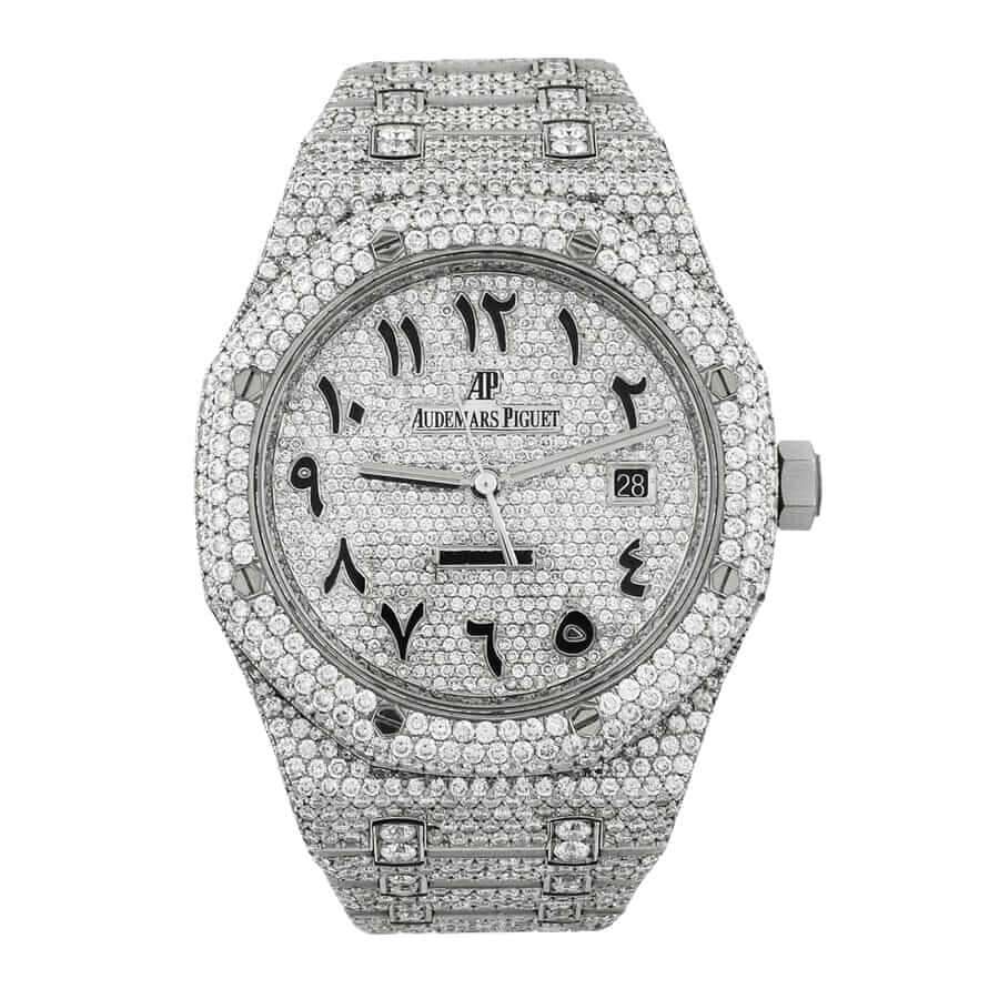 Buy Iced Out Audemars Piguet Replica - Perfect Swiss Clone for Luxury Lovers