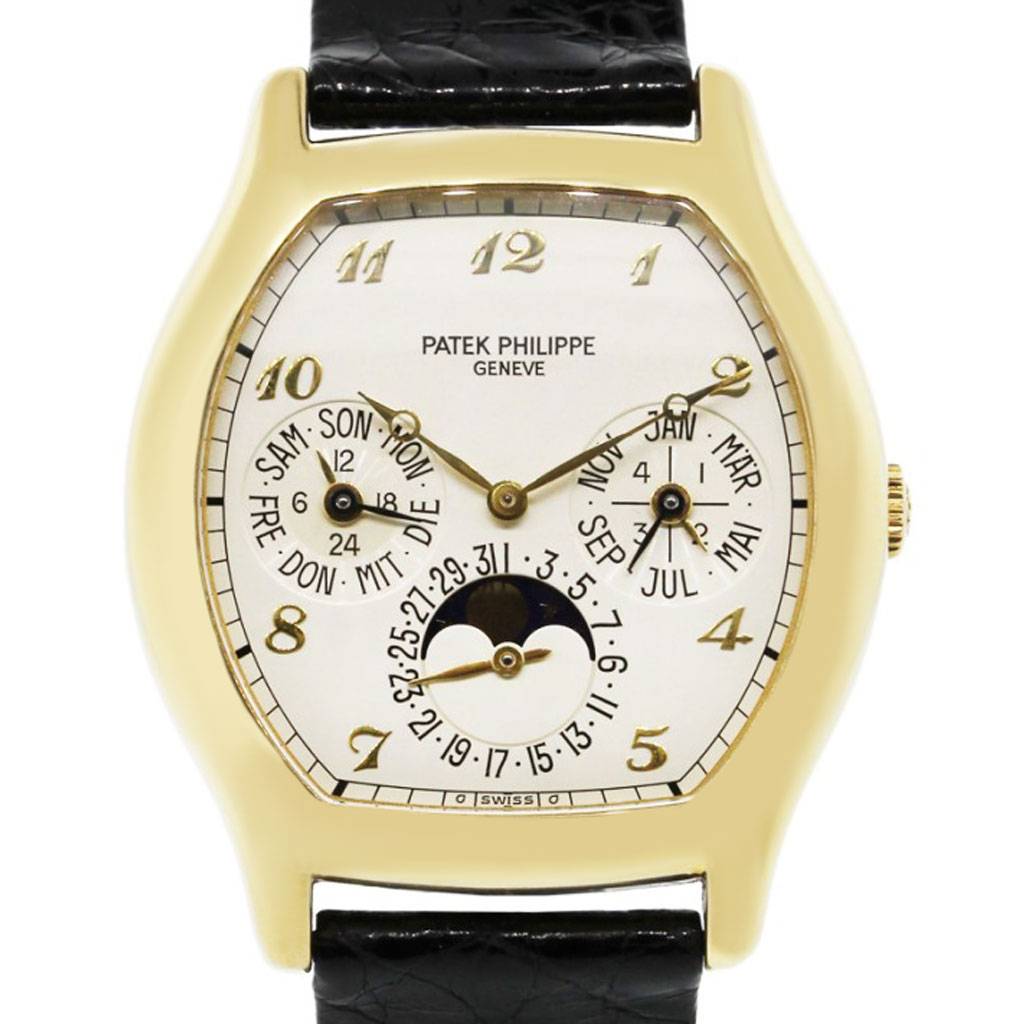 Patek Philippe 5040J Perpetual Calendar: A Luxurious 18K Yellow Gold Timepiece