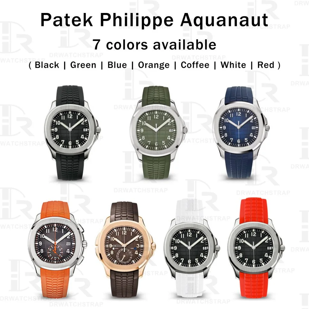 Authentic Patek Philippe Aquanaut Rubber Strap for Sale – Durable & Stylish