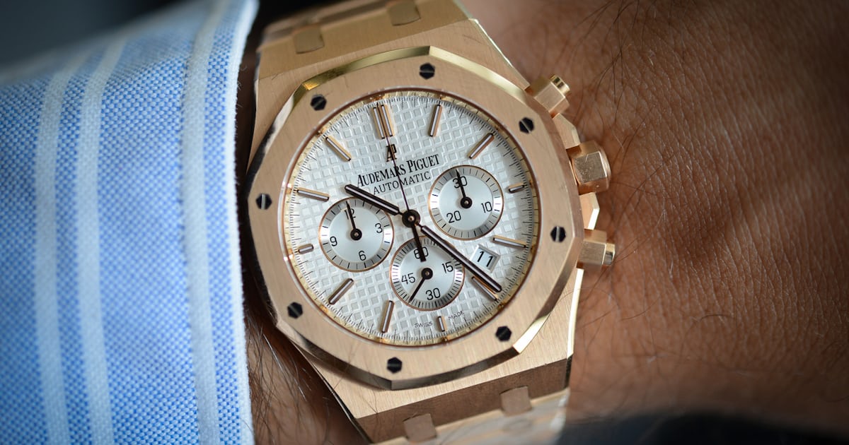 Audemars Piguet Royal Oak Rose Gold Chronograph: A Timeless Investment Piece