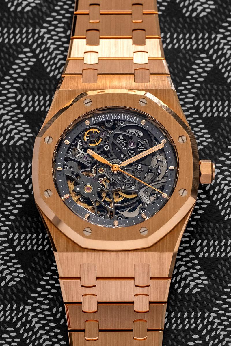 Audemars Piguet Royal Oak Skeleton Rose Gold: Elegance in Every Detail