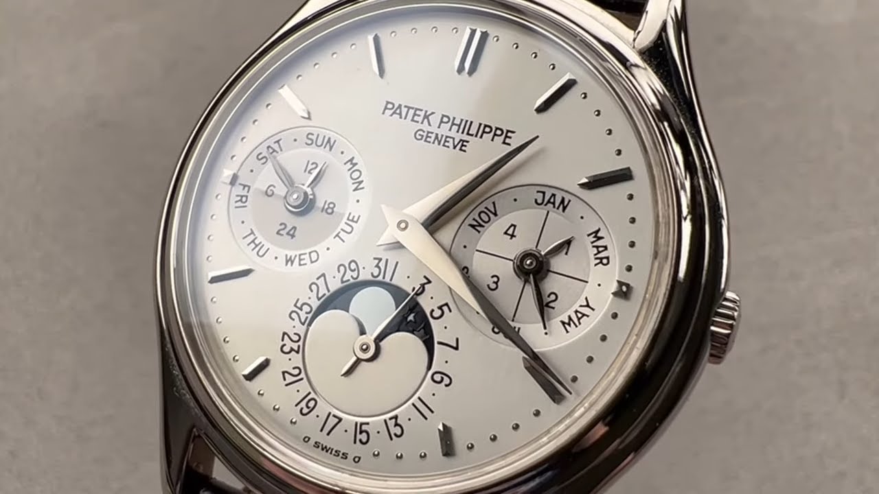 Patek Philippe 3940G Review: Luxury White Gold Perpetual Calendar Watch