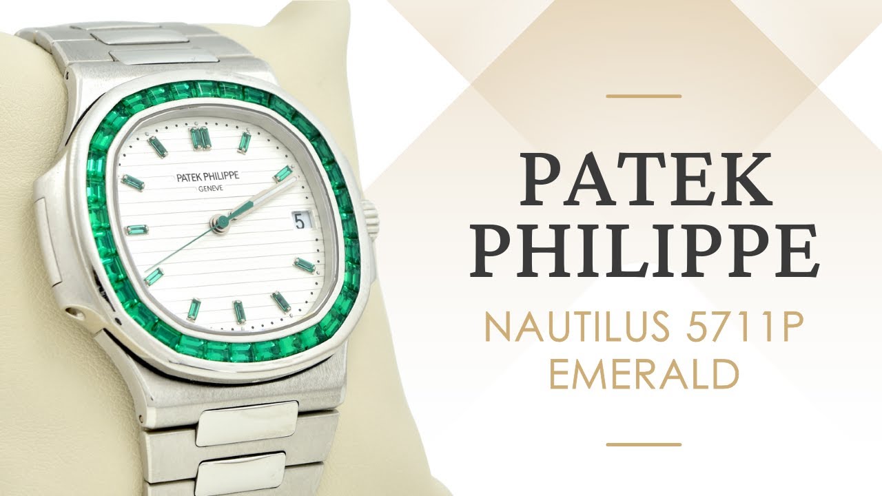 Why the Emerald Patek Philippe Nautilus is the Ultimate Luxury Watch