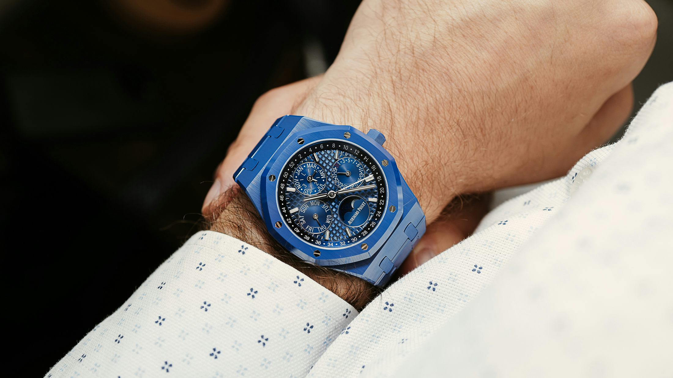 Discover the Elegance of Audemars Piguet Blue Face Watches