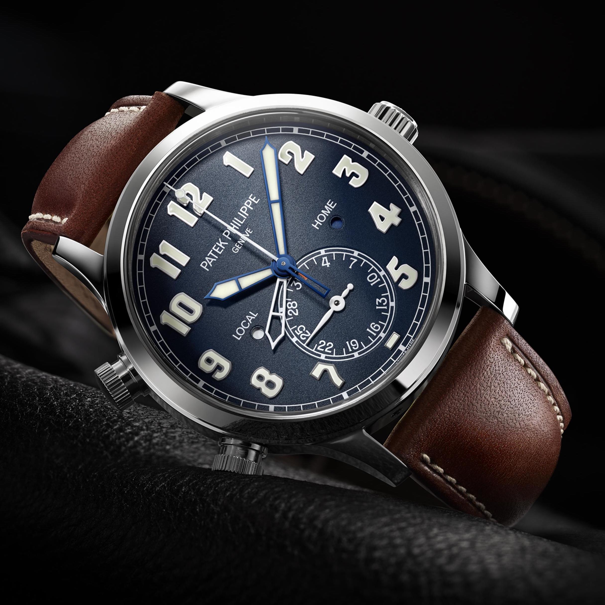 Patek Philippe 5524G Review: The Ultimate Calatrava Pilot Travel Time Watch