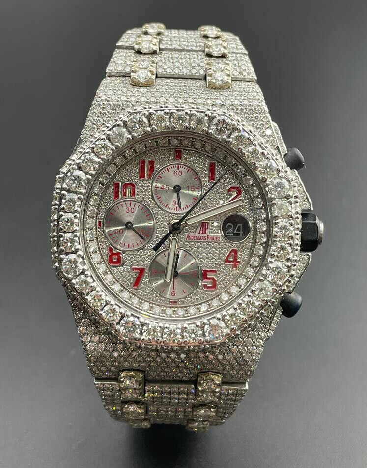 Iced Out Audemars Piguet Watch – Luxury Timepieces with Stunning Diamond Detailing